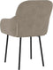 vidaXL - Eetkamerstoelen - 2 - st - fluweel - lichtgrijs