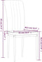 vidaXL - Eetkamerstoelen - 2 - st - fluweel - roze