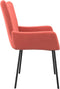 vidaXL - Eetkamerstoelen - 2 - st - fluweel - roze