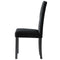vidaXL - Eetkamerstoelen - 2 - st - fluweel - zwart