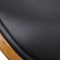 vidaXL - Eetkamerstoelen - 2 - st - gebogen - hout - en - kunstleer