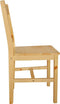 vidaXL - Eetkamerstoelen - 2 - st - grenenhout
