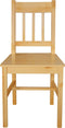 vidaXL - Eetkamerstoelen - 2 - st - grenenhout