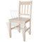 vidaXL - Eetkamerstoelen - 2 - st - grenenhout