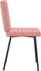 vidaXL - Eetkamerstoelen - 2 - st - imitatieleer - roze