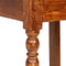 vidaXL - Eetkamerstoelen - 2 - st - klassiek - hout - met - honingafwerking
