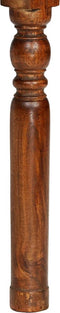 vidaXL - Eetkamerstoelen - 2 - st - klassiek - hout - met - honingafwerking