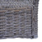 vidaXL - Eetkamerstoelen - 2 - st - kubu - rattan - en - mangohout - lichtbruin