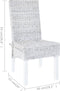 vidaXL - Eetkamerstoelen - 2 - st - kubu - rattan - en - mangohout - lichtbruin
