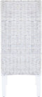 vidaXL - Eetkamerstoelen - 2 - st - kubu - rattan - en - mangohout - lichtbruin