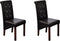 vidaXL - Eetkamerstoelen - 2 - st - kunstleer - bruin