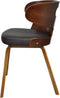 vidaXL - Eetkamerstoelen - 2 - st - kunstleer - bruin