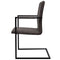 vidaXL - Eetkamerstoelen - 2 - st - kunstleer - bruin