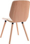 vidaXL - Eetkamerstoelen - 2 - st - kunstleer - crème
