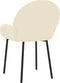 vidaXL - Eetkamerstoelen - 2 - st - kunstleer - crèmekleurig