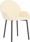 vidaXL - Eetkamerstoelen - 2 - st - kunstleer - crèmekleurig
