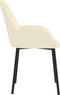 vidaXL - Eetkamerstoelen - 2 - st - kunstleer - crèmekleurig