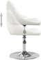 vidaXL - Eetkamerstoelen - 2 - st - kunstleer - wit