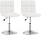 vidaXL - Eetkamerstoelen - 2 - st - kunstleer - wit