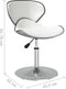 vidaXL - Eetkamerstoelen - 2 - st - kunstleer - wit