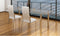vidaXL - Eetkamerstoelen - 2 - st - kunstleer - wit