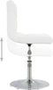 vidaXL - Eetkamerstoelen - 2 - st - kunstleer - wit