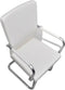 vidaXL - Eetkamerstoelen - 2 - st - kunstleer - wit