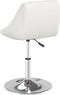 vidaXL - Eetkamerstoelen - 2 - st - kunstleer - wit