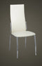 vidaXL - Eetkamerstoelen - 2 - st - kunstleer - wit
