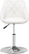 vidaXL - Eetkamerstoelen - 2 - st - kunstleer - wit