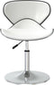 vidaXL - Eetkamerstoelen - 2 - st - kunstleer - wit