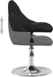 vidaXL - Eetkamerstoelen - 2 - st - kunstleer - zwart