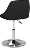 vidaXL - Eetkamerstoelen - 2 - st - kunstleer - zwart