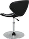 vidaXL - Eetkamerstoelen - 2 - st - kunstleer - zwart