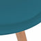 vidaXL - Eetkamerstoelen - 2 - st - kunststof - turquoise