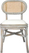 vidaXL - Eetkamerstoelen - 2 - st - linnen - grijs