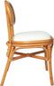vidaXL - Eetkamerstoelen - 2 - st - linnen - lichtbruin