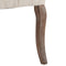 vidaXL - Eetkamerstoelen - 2 - st - linnen-look - stof - beige