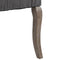 vidaXL - Eetkamerstoelen - 2 - st - linnen-look - stof - grijs