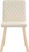 vidaXL - Eetkamerstoelen - 2 - st - linnen