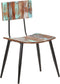 vidaXL - Eetkamerstoelen - 2 - st - massief - gerecycled - hout