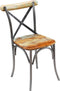 vidaXL - Eetkamerstoelen - 2 - st - massief - gerecycled - hout