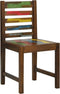 vidaXL - Eetkamerstoelen - 2 - st - massief - gerecycled - hout