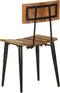vidaXL - Eetkamerstoelen - 2 - st - massief - gerecycled - hout