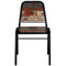 vidaXL - Eetkamerstoelen - 2 - st - massief - gerecycled - hout