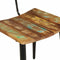vidaXL - Eetkamerstoelen - 2 - st - massief - gerecycled - hout