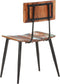vidaXL - Eetkamerstoelen - 2 - st - massief - gerecycled - hout