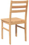 vidaXL - Eetkamerstoelen - 2 - st - massief - hout - rubber