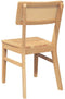 vidaXL - Eetkamerstoelen - 2 - st - massief - hout - rubber
