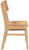vidaXL - Eetkamerstoelen - 2 - st - massief - hout - rubber